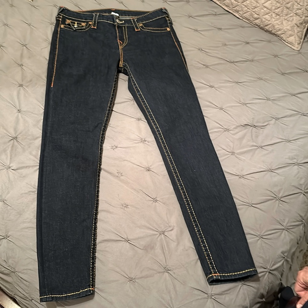 Almost New True Religion Jeans. Size 29. Super Skinny. Barely Worn.
